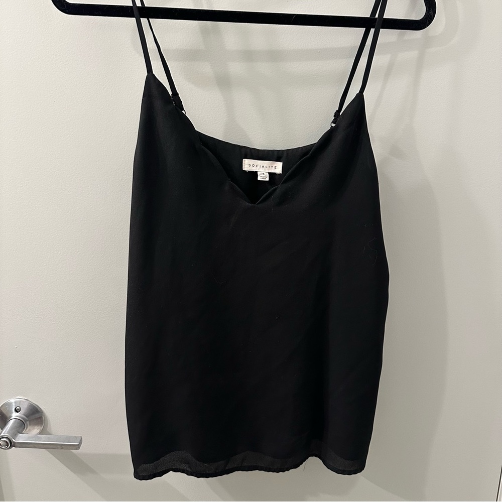 Black Spaghetti Strap Top